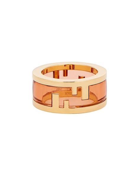 fendi pink ring|fendi ring flannels.